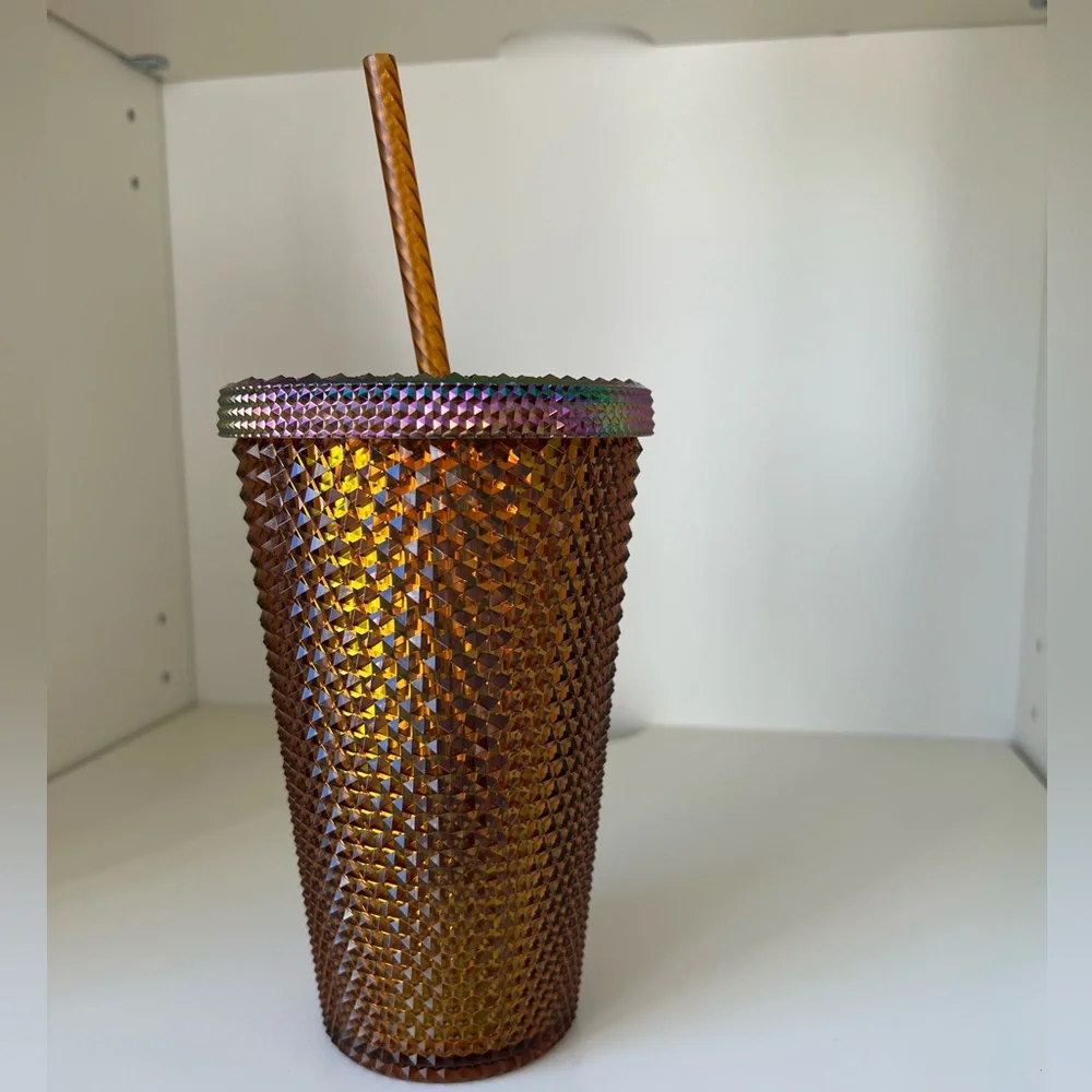 Starbucks 50th Anniversary Copper Studded Tumbler 16 oz